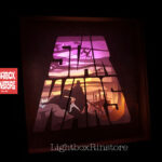 Star War paper light box template, shadow box template, shadow box art, Cutting Cricut, Layered svg file DIY SVG #102