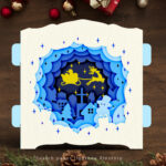 Christmas Pop Up Card 3D Pop Up Card template Greeting Pop Up Card Birthday Card Anniversary Paper cut Template Pop-up Card 3D Pop Up DIY4
