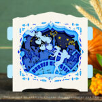Mother_s Day 3D Pop Up Card 3D Pop Up Card template Greeting Pop Up Card Birthday Card Anniversary Paper cut Template Pop-up Card 3D Pop Up DIY 3