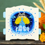 Christmas Pop Up Card 3D Pop Up Card template Greeting Pop Up Card Birthday Card Anniversary Paper cut Template Pop-up Card 3D Pop Up DIY4