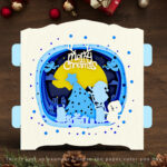 Christmas Pop Up Card 3D Pop Up Card template Greeting Pop Up Card Birthday Card Anniversary Paper cut Template Pop-up Card 3D Pop Up DIY4